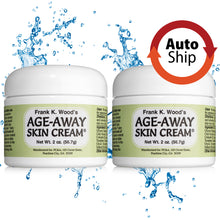 Load image into Gallery viewer, Autoship Subscription - 2 Jar Pack - Frank K. Wood’s Age-Away Skin Cream<sup>®</sup>